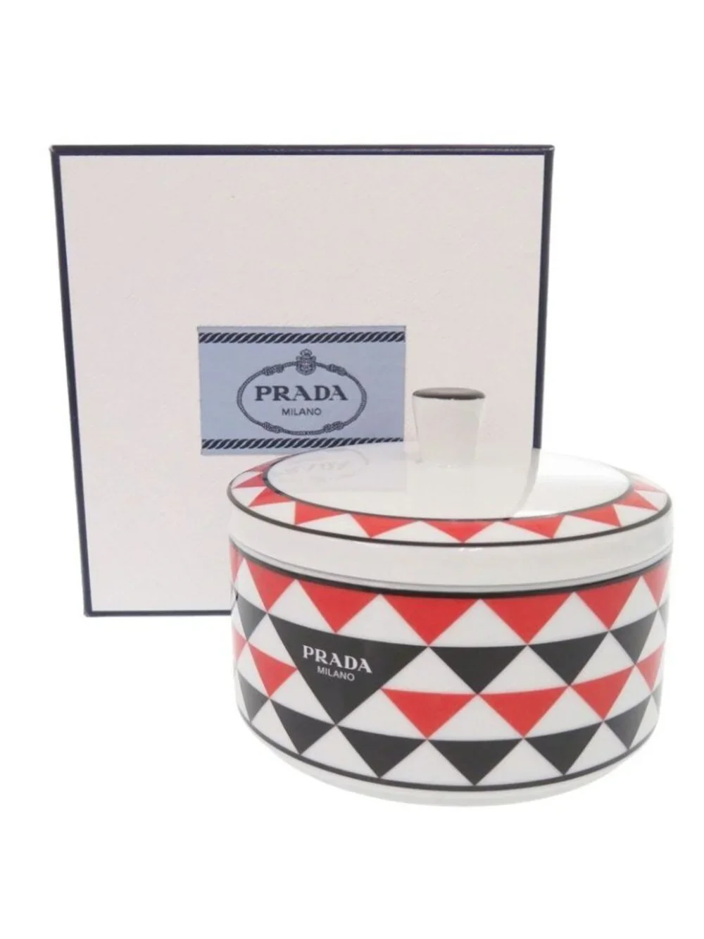 Prada Jewelry Box Porcelain White 0751